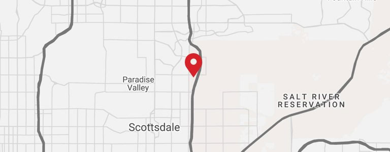 Map to Octane Raceway Indoor Kart Racing in Scottsdale, AZ